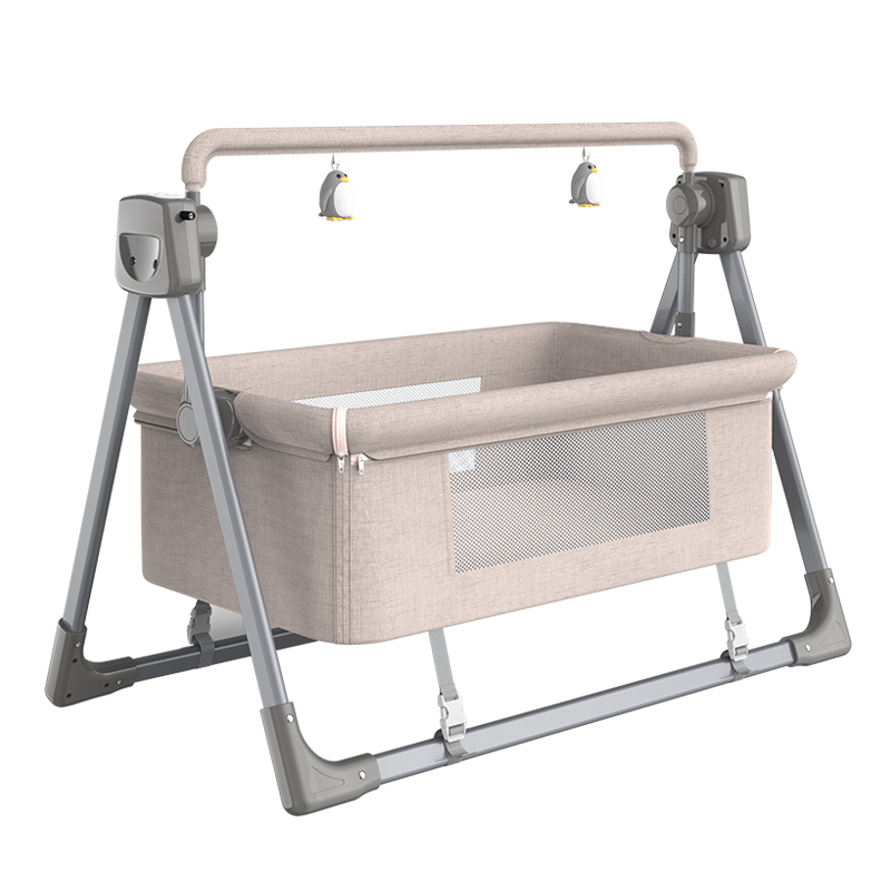 Automatic crib clearance rocker